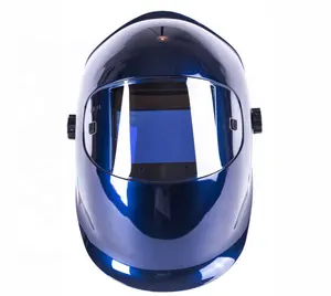 CE ANSI EN379 custom auto-darkening welding helmet with big view true color auto darkening welding face mask
