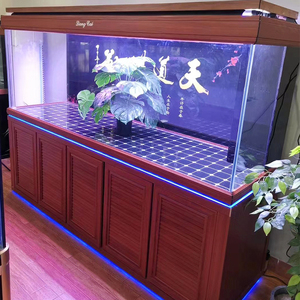 Système d'aquarium de grande taille de 500 gallons, filtre à éponge, pompe de sump, design en verre ultra-clair, commercial, intelligent, écologique, vie en plein air - Product Image 5