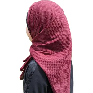 قسط المرأة الحجاب الجاكار نسج جيرسي الحجاب الهراء القطن مطاطا الصلبة شال قطن الأوشحة للنساء