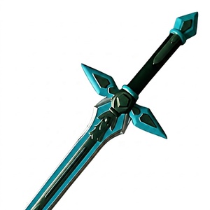 Épée en mousse PU blanche Dark Chaser 42,52 pouces, légère et durable, inspirée de <span class=keywords><strong>Sword</strong></span> <span class=keywords><strong>Art</strong></span> <span class=keywords><strong>Online</strong></span>, accessoire de scène, arme de fantaisie, personnalisable OEM pour le cosplay - Product Image 2