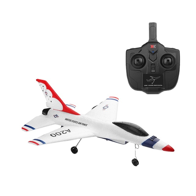 LK Toys New RC Plane 2.4GHz Radio Control Six-axis Gyroscope Two-Channel Fixed-Wing Remote Control Airplane