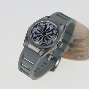Nouvelle Arrivée Boîtier de Montre Femme Style Robe 36mm Mince en Acier Inoxydable 316L Compatible Cadran 28.5mm Mouvement NH34/5/6/8/70 Verre de Protection - Product Image 6