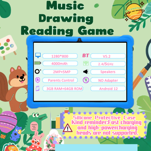 बेस्ट सेलिंग <span class=keywords><strong>10</strong></span>.1 "एंड्रॉइड 12 mtk ऑक्टाकोर 3 जीबी रैम टैबलेट बच्चों सिम स्मार्ट लर्निंग माता-पिता नियंत्रण एचडी स्क्रीन - Product Image 5