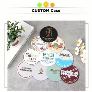 Wholesale Custom Logo Silicone Bar <b>Drink</b> <b>Coasters</b> for Home Kitchen Coffee Restaurant Hotel Promo Business Gift Cup <b>Coaster</b> - Product Image 4