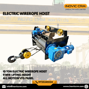 Polipasto de cable de acero de alta resistencia con motor de freno |   Polipasto de Cable Metálico para Uso Industrial Continuo - Product Image 4