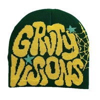 Nuevo Gorro de Punto con Letras GR, Estilo Europeo-Americano, para Clima Frío, de Acrílico, para Hombre, Otoño-Invierno