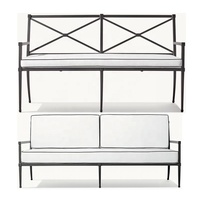 Luxe extérieur tous temps bains de soleil extérieurs pour piscine lit de soleil avec table basse ensemble pour plage salon lit pour hôtel