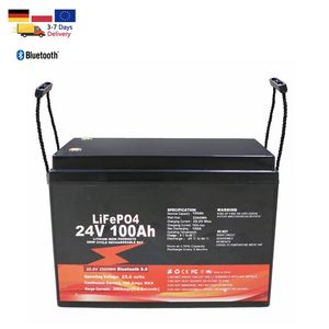 Vollständiges 24V-Sortiment |   50Ah bis 300Ah LiFePO4 Lithium-Batterie, Grade-A-Zellen, integriertes Bluetooth-BMS für Marine, Trolling-Motor, Off-Grid-Anwendungen - Product Image 4