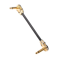 Pack économique de câbles de raccordement plats pour guitare, gaine en PVC, connecteurs économiques pour pédalier, pour utilisation avec guitare, piano, haut-parleur - Débutant, Amateurs