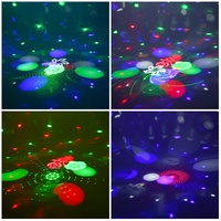 Mini projecteur de scène rétro LED, lumières laser à motifs, faisceau mobile DMX512 pour discothèque, danse, KTV, éclairage de projection de scène