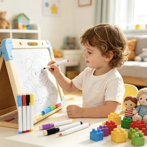 8 Colors Non-Toxic Dry Erase Markers, Magnetic <b>Whiteboard</b> <b>Pens</b> with Eraser for Kids & Students - Product Image 4