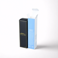 Boîte d'emballage en papier cosmétique personnalisée, carton pliable pour cils, crème pour le visage, crème pour les yeux, soins de la peau, présentoir de vente au détail