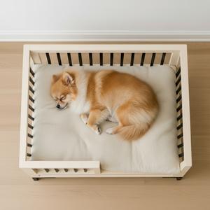 Base de Cama para Mascotas de Madera Ecológica de Lujo, Base de Madera Maciza para Perros y Gatos de Todos los Tamaños |   Muebles Duraderos para Mascotas de Fábrica - Product Image 1