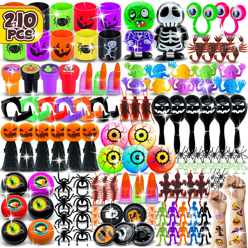 210pcs Halloween Decoration Party Favor Kids