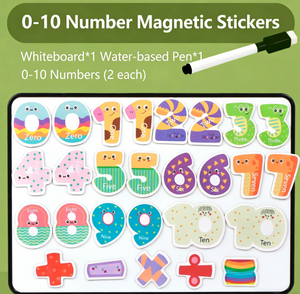 Puzzles magnétiques en lettres et chiffres en gros pour enfants de 3 à 6 <span class=keywords><strong>ans</strong></span>, éducation préscolaire, éveil - Product Image 5