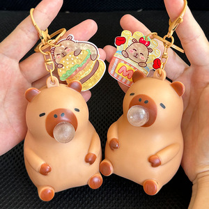 Llavero Popular de Vinilo con Figura de Capibara, Juguete Antiestrés de Burbujas, Colgante Famoso en Internet, Regalo para Estudiantes - Product Image 6