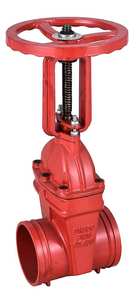 Válvula de compuerta OSY de hierro dúctil elástico ranurado, para sistemas contra incendios y rociadores, personalizable. - Product Image 4