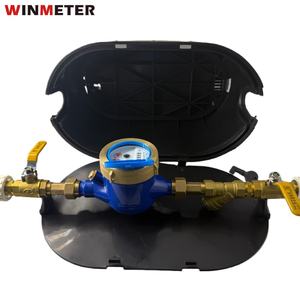 Boîtier de relevage intégré pour changements de niveau, en composite plastique, pour utilisation souterraine, pour compteurs d'eau - Product Image 1