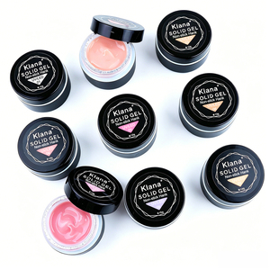Non-Stick Solid Gel Not Hot LED Clear Gel Strong & Durable Extension Gel 15g Salon Quality <b>Builder</b> Gel - Product Image 1