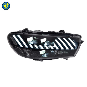YU GUANG für VW Scirocco 2009-2016 Autoteil LED-Scheinwerfer DRL Frontlichter Upgrade Frontleuchte Dynamische LED-Linsen-Scheinwerfer DRL - Product Image 2