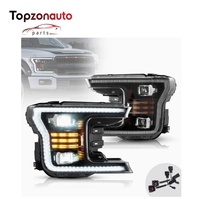 Phare avant Topzonauto pour Ford F150 2018-2020 OEM FD017-201-005, ensemble de phare avant, phare, lampe, pièce auto