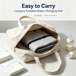Portable Baby Diaper <b>Changing</b> Pad for Car Baby <b>Changing</b> Station for Travel <b>Foldable</b> Diaper <b>Changing</b> <b>Table</b> Waterproof Diaper Mat - Product Image 4