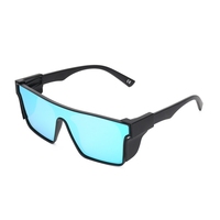 Vente en gros de lunettes de soleil à écran latéral design tendance anti-corrosion par revêtement d'eau de mer lunettes de soleil de voyage pour la plage