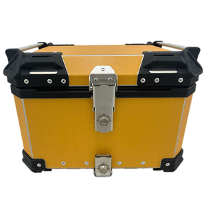 Phổ 45L Hợp kim nhôm xe máy thân Hộp Tùy chỉnh Scooter phía sau đuôi phụ kiện hàng đầu trường hợp de aluminio Para Moto - Product Image 1