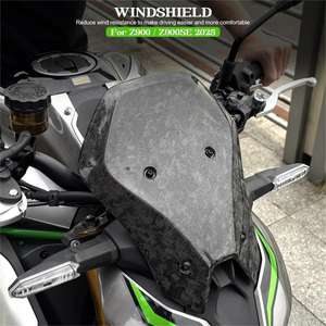 Accesorios para Motocicleta <span class=keywords><strong>Kawasaki</strong></span> <span class=keywords><strong>Z900</strong></span> 2025, <span class=keywords><strong>Carenado</strong></span> de Parabrisas Delantero - Product Image 4