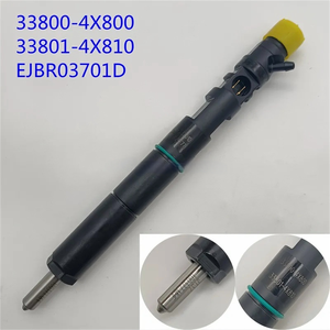 หัวฉีดคอมมอนเรล EJBR02801D 33800-4X500 อะไหล่เครื่องยนต์ดีเซลประสิทธิภาพสูง หัวฉีดน้ำมันเชื้อเพลิง EJBR02801D 33800-4X500 - Product Image 4