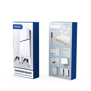 Support mural pour <span class=keywords><strong>PS5</strong></span> Slim, support de fixation, support de charge pour <span class=keywords><strong>PS5</strong></span>, support pour console <span class=keywords><strong>PS5</strong></span>, support pour casque - Product Image 6