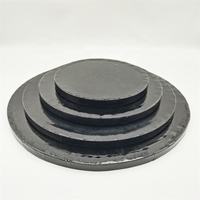 Plateau rond blanc pour gâteau, épaisseur 12 mm, imperméable, avec feuille d'or et gaufrage, qualité alimentaire, 8, 10, 12, 14, 16 pouces, pour la confection de gâteaux