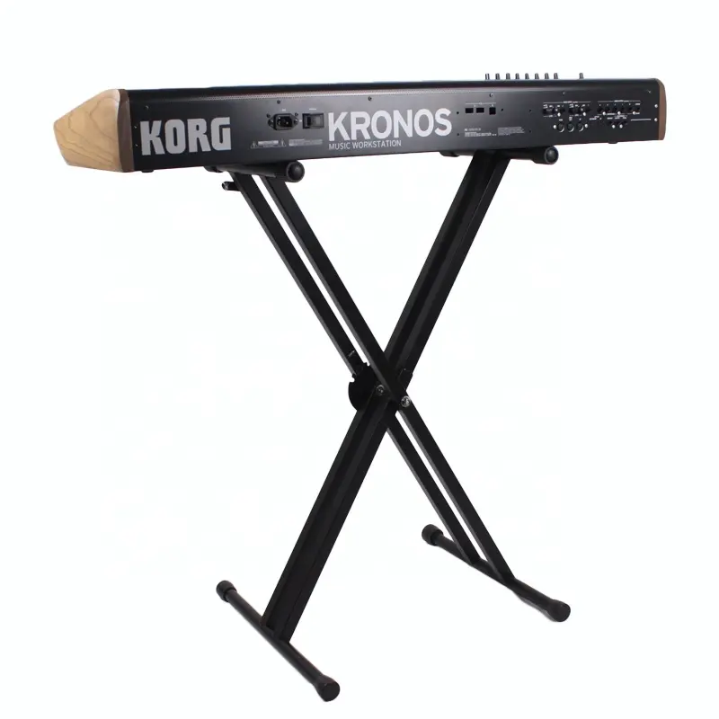 KXS-A6T BOWEI 54/61Keys Basics Heavy Duty Adjustable Keyboard and Piano Stand Double X