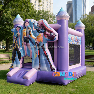 บ้านลมเดมอนบันซ์สไตล์เคป๊อป พร้อมป้ายเวลโครแบบกำหนดเอง ปราสาทลมสำหรับเด็ก ของเล่นเป่าลมสำหรับงานปาร์ตี้ - Product Image 2