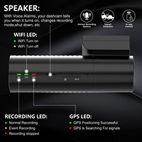 Pas d'écran Dashcam voiture boîte noire 2 caméra 4k + 1080P Wifi Gps caméra de tableau de bord voiture Dvr avant et arrière double objectif 4k Dash Cam