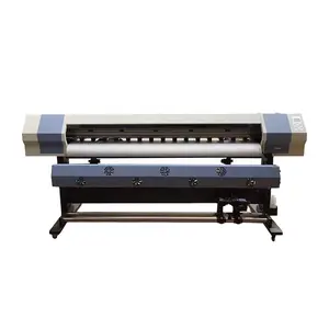 DX5/DX7/XP600/I3200 head 1.8m/2.5m digital inkjet eco solvent flex banner plotter printer machine for sale