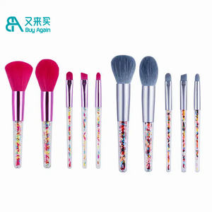 סיטונאי איפור כלים ורוד חם מברשת להגדיר בנות מתנות ממתקים פזר ורוד חמוד איפור מברשות עבור בנות - Product Image 3