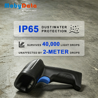 Mobydata HS400BT En Stock, Lector de Códigos de Barras 2D Inalámbrico BT, Escáner de Códigos QR, Compatible con Windows/Android/IOS