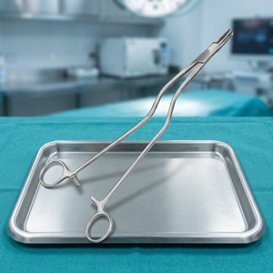 Porte-aiguille manuel en acier inoxydable à mâchoires dentelées pour la chirurgie générale, certifié CE ISO13485 - Product Image 2