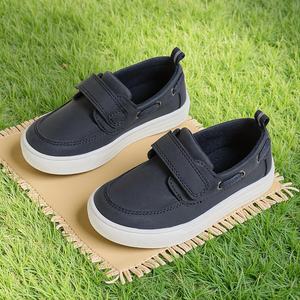 Scarpe da barca a punta dal Design di lusso personalizzabili in fabbrica per ragazzi in Italia mocassini formali Slip-On - Product Image 2