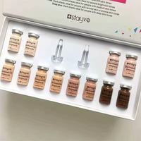 Kit de démarrage Stayve BB Booster, ampoule d'ADN de saumon, sérum anti-âge liftant au peptide EGF, revitalisant pour la peau, cernes, tout usage