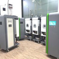 Système solaire tout-en-un avec batterie de stockage d'énergie au lithium 43 kWh, 48 kWh, 30 kWh, 40 kWh, 50 kWh et onduleur hybride 20 kVA en conteneur