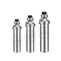 Couteau de mise en valeur en acrylique YUFU personnalisable avec revêtement DLC 45 Diamants, dureté HRC65, finition haute brillance, compatible machines CNC, support OEM 3