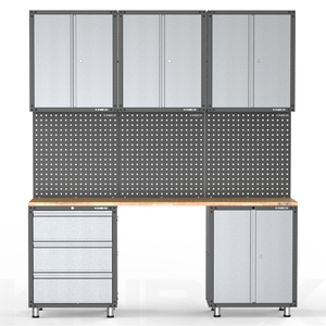 Kinbox 9 Pieces <b>Tool</b> <b>Storage</b> Garage System for Home 20CM9 Home Garage <b>Storage</b> - Product Image 1