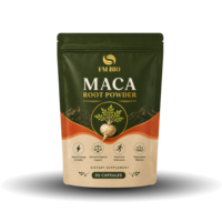 Capsules de Maca à Marque Privée Personnalisée, Poudre de Racine de Maca Pure, Adaptogène, Soulagement du Stress, Soutien Énergétique, Fabricant de Capsules OEM