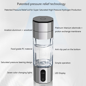 Biểu Tượng Tùy Chỉnh 208Ml 10000ppb Cấp Thực Phẩm PC <span class=keywords><strong>Hydrogen</strong></span> Nước Giàu Cup Khỏe Mạnh <span class=keywords><strong>Hydrogen</strong></span> Máy Phát Điện Nước Chai Lạnh Pin Ngoài Trời - Product Image 2