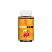 Gummies à l'oxyde nitrique à base de racine de betterave, OEM ODM, avec extrait de betterave biologique et extrait de raisin biologique, améliore les performances sportives