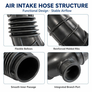Autoteile Luftansaugreiniger-Schlauch OE 17881-54420 Gummi-Luftfilterschlauch für Toyota Hiace H100 LH102 LH112 <span class=keywords><strong>LH114</strong></span> - Product Image 2