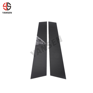 Autoadesivo della colonna B della colonna della finestra dei ricambi Auto in fibra di carbonio per accessori esterni Kia Rio <span class=keywords><strong>Sportage</strong></span> K5 K3 - Product Image 5