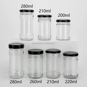 Thực Phẩm Cấp 100Ml 240Ml 350Ml <span class=keywords><strong>500Ml</strong></span> 730Ml 1000Ml Dưa Mứt Mật Ong Dầu Dừa Lọ Thủy Tinh Container Với Kim Loại Nắp - Product Image 4